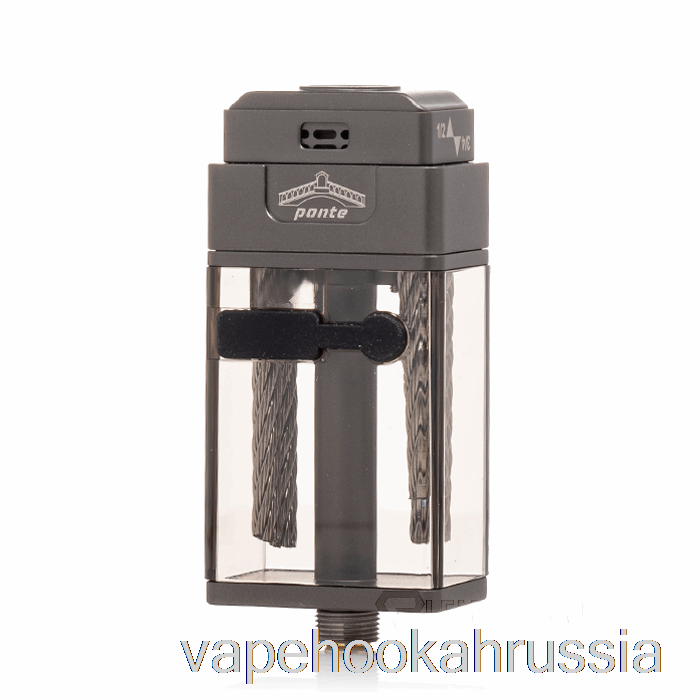 Vape Russia Orca Vape X Mrjustright1 Ponte Xl Rdta Stubby Tank Gunmetal